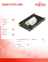 FUJITSU Dysk serwerowy SSD SATA 960GB 2.5'Mixe S26361-F5776-L960  - S26361-F5776-L960 - Zdjęcie 2