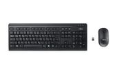 FUJITSU Klawiatura bezprzewodowa KB LX410 US Se S26381-K410-L402 - S26381-K410-L402 - Zdjęcie 1