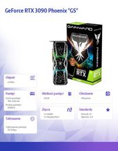 GAINWARD Karta graficzna GeForce RTX 3090 Phoenix GS 24G GDDR6X 384bit HDMI/3DP - 471056224-2034 - Zdjęcie 2