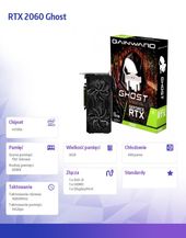 GAINWARD Karta graficzna RTX 2060 Ghost 6GB GDDR6 192BIT HDMI/DP/DVI  - 471056224-2614 - Zdjęcie 2