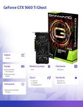 GAINWARD Karta graficzna GeForce GTX 1660Ti Ghost 6GB GDDR6 192bit HDMI/DP/DVI - 471056224-2836 - Zdjęcie 5