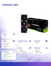 GAINWARD Karta graficzna RTX 4070 Phoenix GS 12G B GDDRX6 192bit 3DP/HDMI  - 471056224-3857 - Zdjęcie 2