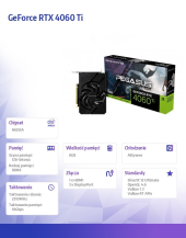GAINWARD Karta graficzna GeForce RTX 4060 Ti Pegasus 8GB GDDR6 128bit 3DP/HDMI - 471056224-3987 - Zdjęcie 8