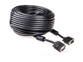 GEMBIRD Kabel VGA 15M/15M EKRAN+FERRYT 30M BLACK  - CC-PPVGA-30M-B - Zdjęcie 1