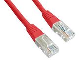 GEMBIRD Patch cord kat.5e osłonka zalewana 3M czerwony - PP12-3M/R - Zdjęcie 1