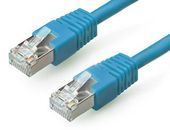 GEMBIRD Patch cord ekranowany FTP kat.6 osłonka zalewana 2m niebieski - PP6-2M/B - Zdjęcie 1