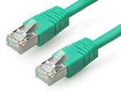 GEMBIRD Patch cord ekranowany FTP kat.6 osłonka zalewana 2M zielony - PP6-2M/G - Zdjęcie 1