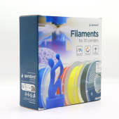 GEMBIRD Filament PETG High Speed, 1,75 mm, 1 kg, biały - 3DP-PETG1.75HY-01-W - Zdjęcie 3