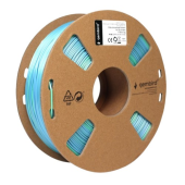 GEMBIRD Filament PLA Silk Rainbow, 1,75 mm, 1kg, niebiesko-zielony - 3DP-PLA-SK-01-BG - Zdjęcie 2