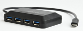 GEMBIRD HUB USB-C 4xUSB 3.1  - ACT-HUB3C-4P - Zdjęcie 1
