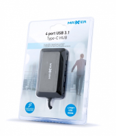 GEMBIRD HUB USB-C 4xUSB 3.1  - ACT-HUB3C-4P - Zdjęcie 2