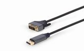 GEMBIRD Kabel DisplayPort do DVI oplot 1.8m  - CC-DPM-DVIM-4K-6 - Zdjęcie 2