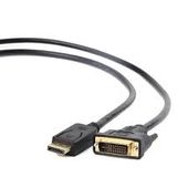 GEMBIRD Kabel Displayport(M)->DVI-D(24+1) 1.8m  - CC-DPM-DVIM-6 - Zdjęcie 1