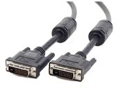 GEMBIRD Kabel DVI-D(M)/DVI-D(M)(24+1) Dual Link Ferryt 3M Czarny  - CC-DVI2-BK-10 - Zdjęcie 1
