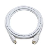 GEMBIRD Kabel HDMI-HDMI v1.4 3D TV High Speed Ethernet 1.8M (pozłacane końcówki) - CC-HDMI4-W-6 - Zdjęcie 2