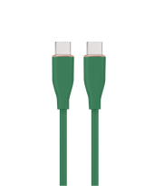 GEMBIRD Kabel USB C(M) do USB C(M) 1.5M zielony - CC-USB2S-CMCM-1.5M-G - Zdjęcie 1