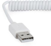 GEMBIRD Kabel Micro-USB 2.0 AM-MBM5P/Spirala/1.5 - CC-mUSB2C-AMBM-6-W - Zdjęcie 2