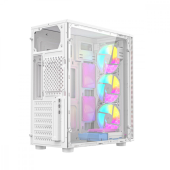 GEMBIRD Obudowa komputerowa gamingowa Fornax 500, biała - CCC-FC-500W - Zdjęcie 6