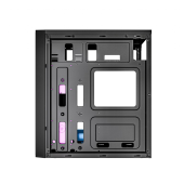 GEMBIRD Obudowa Midi Tower Fornax M100RGB ATX wentylatory RGB Czarna  - CCC-FC-M100RGB - Zdjęcie 6