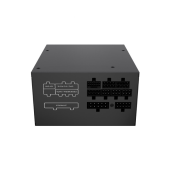 GEMBIRD Zasilacz komputerowy Fornax Power 750W aktywny PFC wentylator 12 cm 80+Gold - CCC-PSUGOLD-750W - Zdjęcie 9