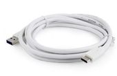 GEMBIRD Kabel USB 3.0 (AM/CM) 1.8m biały - CCP-USB3-AMCM-6-W - Zdjęcie 4
