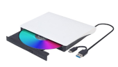 GEMBIRD Napęd DVD na USB zewnętrzny DVD-USB-031-BW czarno-biały - DVD-USB-031-BW - Zdjęcie 1