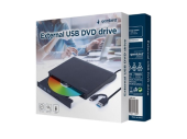 GEMBIRD Napęd DVD na USB zewnętrzny DVD-USB-031 czarny - DVD-USB-031 - Zdjęcie 2