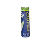 GEMBIRD Akumulator litowo-jonowy typ 18650 (10C), 3.7V, 2500mAh z płaskimi biegunami  - EG-BA-18650-10C/2500 - Zdjęcie 4