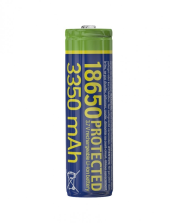 GEMBIRD Akumulator litowo-jonowy typ 18650, 3.7V, 3350mAh - EG-BA-18650/3350 - Zdjęcie 1