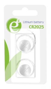 GEMBIRD Bateria CR2025, 3V, 2 sztuki - EG-BA-CR2025-01 - Zdjęcie 1