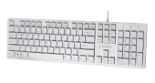 GEMBIRD Klawiatura multimedialna biała  - KB-MCH-03-W - Zdjęcie 3