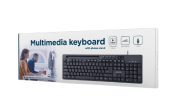 GEMBIRD Klawiatura KB-UM-108 multimedialna - KB-UM-108 - Zdjęcie 4