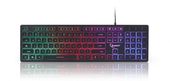 GEMBIRD Klawiatura multimedialna podświetlenie/rainbow - KB-UML-01 - Zdjęcie 1