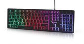 GEMBIRD Klawiatura multimedialna podświetlenie/rainbow - KB-UML-01 - Zdjęcie 3