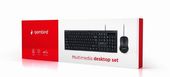 GEMBIRD Zestaw klawiatura i mysz US - KBS-UM-03 - Zdjęcie 3