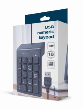 GEMBIRD Klawiatura numeryczna przewodowa KPD-U-03  - KPD-U-03 - Zdjęcie 2