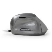 GEMBIRD Mysz ergonomiczna optyczna 6-przyciskowa szara - MUS-ERGO-02 - Zdjęcie 4