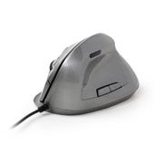 GEMBIRD Mysz ergonomiczna optyczna 6-przyciskowa szara - MUS-ERGO-02 - Zdjęcie 7