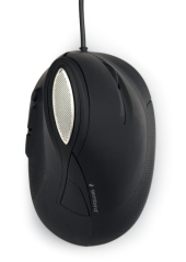 GEMBIRD Mysz optyczna ergonomiczna przewodowa mysz optyczna z 6 przyciskami,  kolor szary - MUS-ERGO-03 - Zdjęcie 5