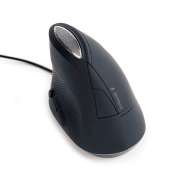 GEMBIRD Mysz optyczna ergonomiczna przewodowa mysz optyczna z 6 przyciskami,  kolor szary - MUS-ERGO-03 - Zdjęcie 6