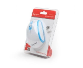 GEMBIRD Mysz bezprzewodowa Radio-Opto 2.4GHz MUSW-105-B Blue/White  - MUSW-105-B - Zdjęcie 3