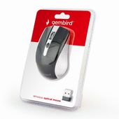 GEMBIRD Bezprzewodowa mysz optyczna srebrno-czarna - MUSW-4B-04-SB - Zdjęcie 3
