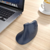 GEMBIRD Mysz ergonomiczna 6 przycisków czarna  - MUSW-ERGO-03 - Zdjęcie 2