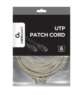 GEMBIRD Kabel sieciowy Patch cord Kat.6 UTP 15m szary  - PP6U-15M - Zdjęcie 3