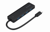 GEMBIRD HUB 4-portowy USB 3.1 (Gen 1) typu C, port PD USB-C  - UHB-CM-U3P4P-01 - Zdjęcie 4