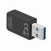 GEMBIRD Karta sieciowa bezprzewodowa dwupasmowa USB Wi-Fi AC1300  - WNP-UA1300-03 - Zdjęcie 3