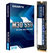 GIGABYTE Dysk SSD NVMe M30 512GB M.2 2280 3500/2600MB/s  - GP-GM30512G-G - Zdjęcie 1