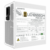 GIGABYTE Zasilacz modularny 1000W GP-UD1000GM PG5 V2 ICE 80+ Gold - GP-UD1000GM PG5 ICE - Zdjęcie 6