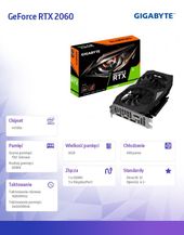 GIGABYTE Karta graficzna GeForce RTX 2060 OC 6GB 192bit GDDR6 3DP/HDMI - GV-N2060OC-6GD - Zdjęcie 5