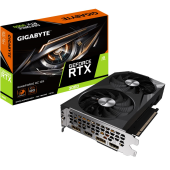 GIGABYTE Karta graficzna RTX 3060 WINDFORCE OC 12GB GDDR6 192bit 2DP/2HDMI  - GV-N3060WF2OC-12GD - Zdjęcie 1